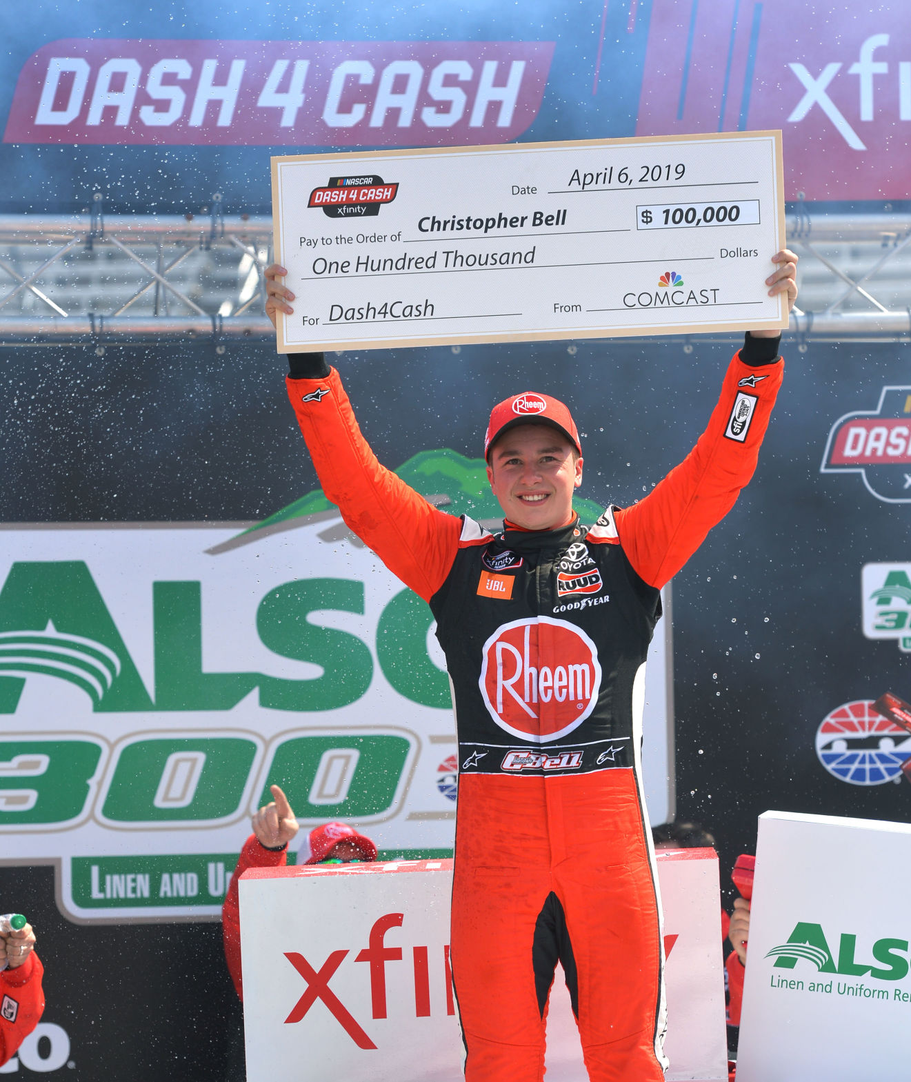 BMS Alsco 300 Victory Lane